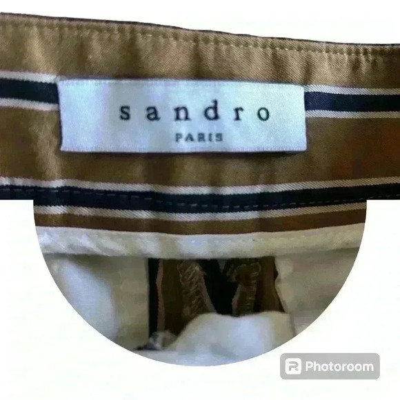 Sandro Paris high rise shorts - Picture 2 of 6